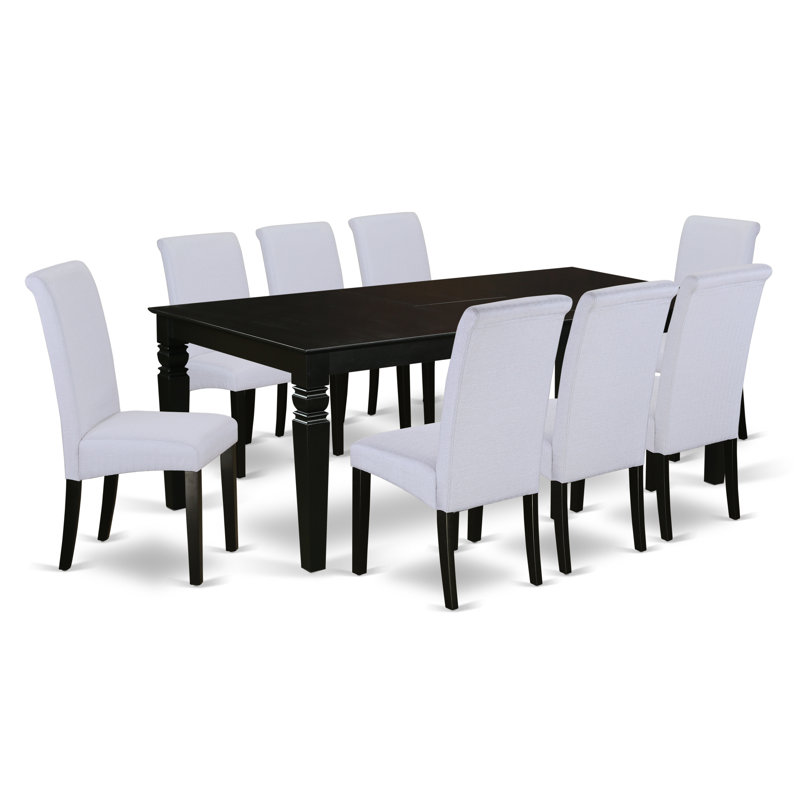 Charlton Home® Park Avenue Extendable Solid Wood Dining Set & Reviews Wayfair
